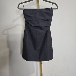 Lioness Charcoal Strapless Dress